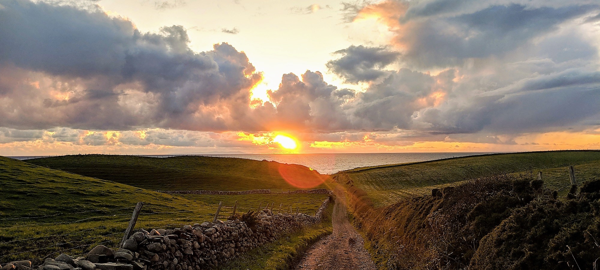 Sunset over The Wayside