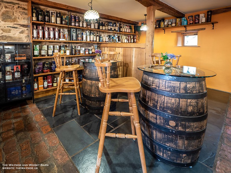 Whisky tasting at The Wayside Whisky Barn